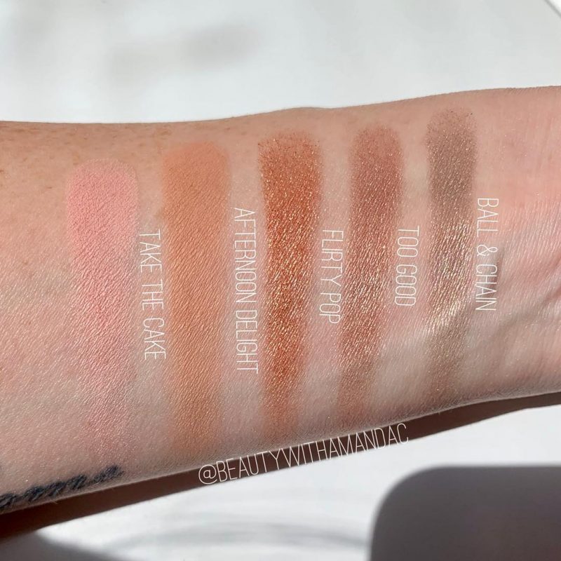 Too Faced Natural Lust Palette Ombretti Foto e Swatch