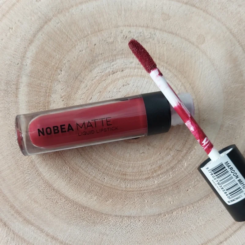 nobea-matte-liquid-lipstick-maroon-m10