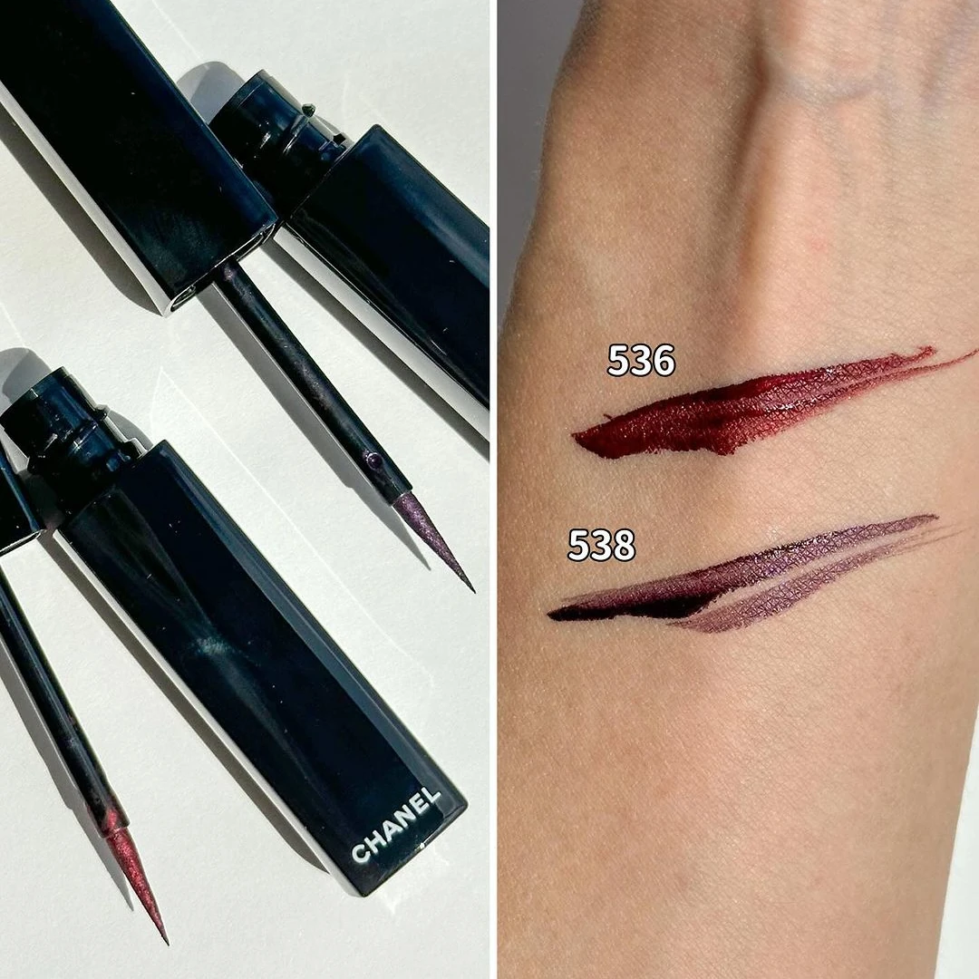 chanel-natale-2024-collezione-makeup-le-liner-swatches