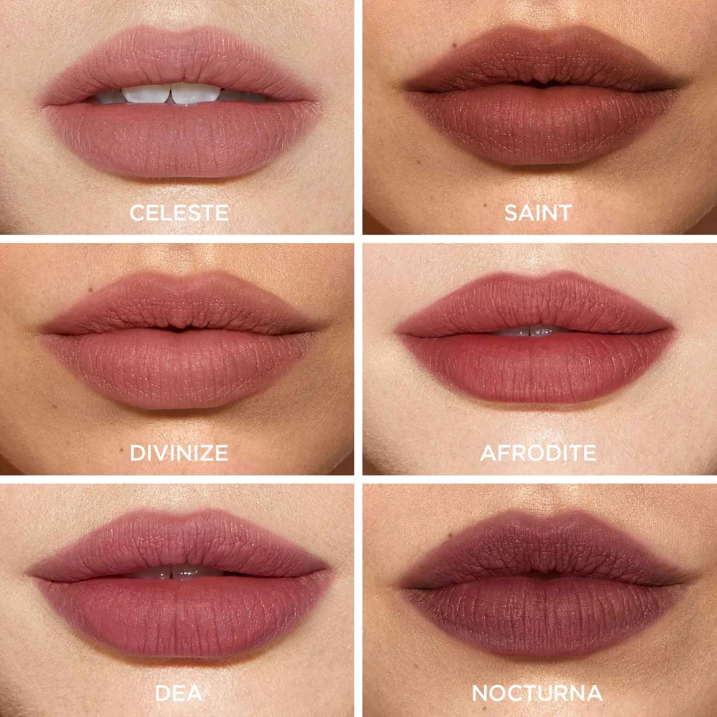 Nabla Beyond Blurry Lipstick Swatches