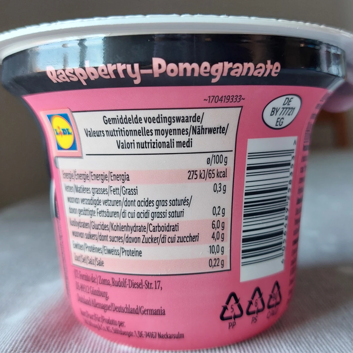 Milbona High Protein Yogurt Lidl Opinione