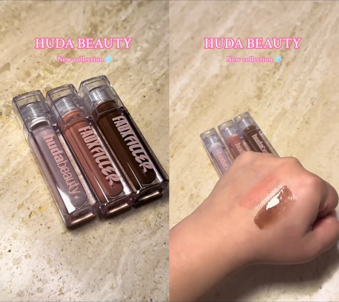 huda-beauty-icy-nude-faux-filler-lipgloss-swatches