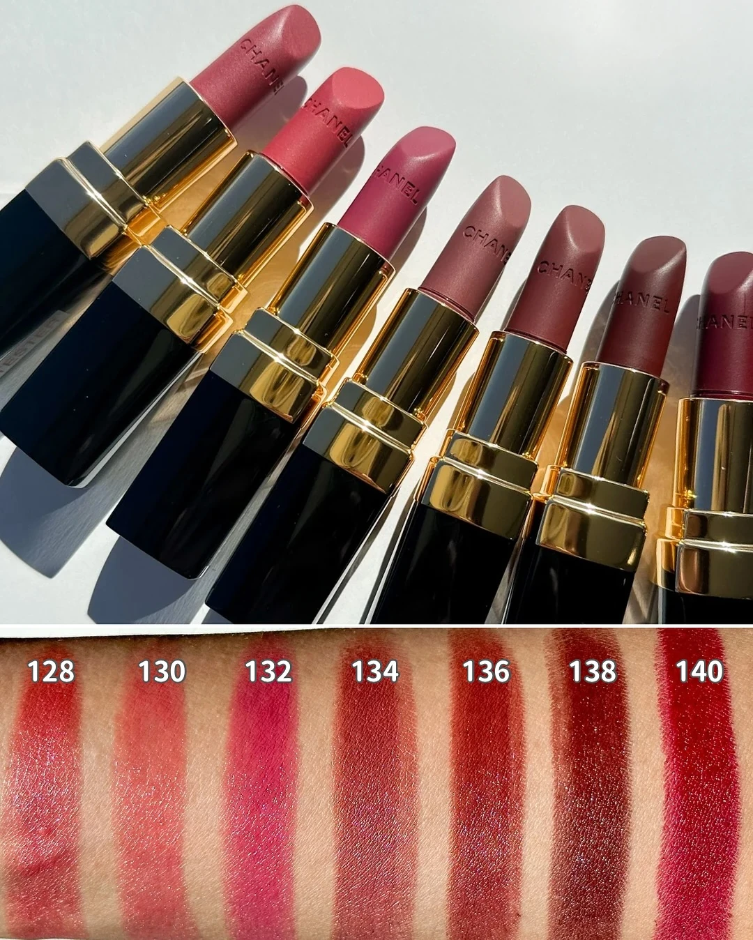 chanel-rouge-coco-rosa-burgundy-swatches